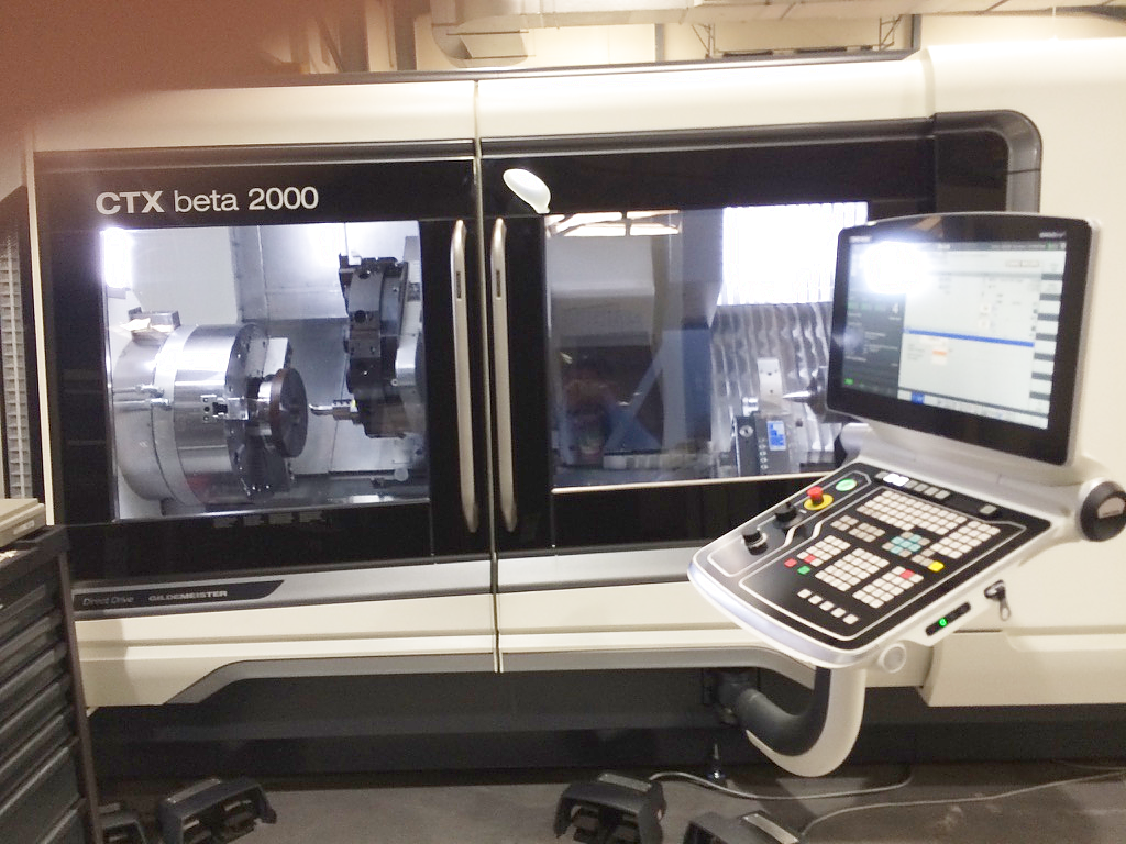 CNC machine overview used for AE Downhole Filter Sub manufacturing