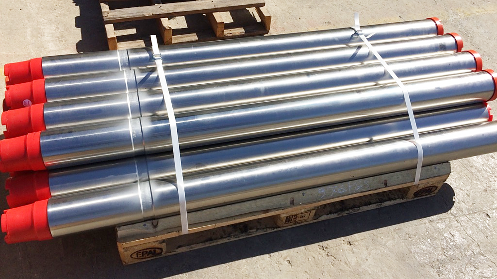 Finished AE Downhole Filter Sub assemblies ready for shipment